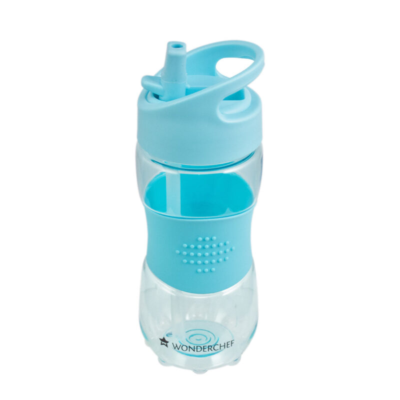 Sippy, 350ml, Single Wall Children Water Bottle, Blue - Image 7