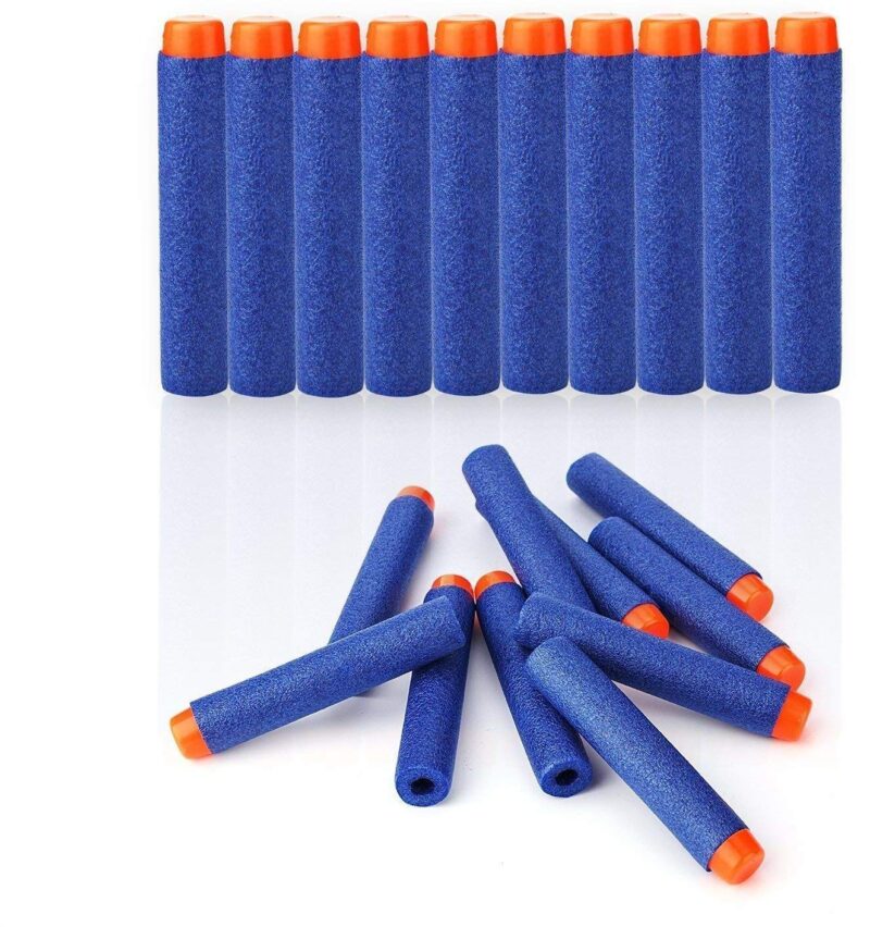 Toy Bullet Foam Dart Bullets for Nuref N Strike Elite Guns, 100 -Piece, (Blue) - Image 4