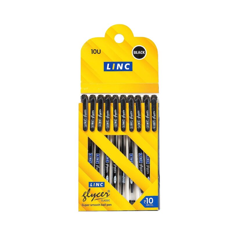 Linc Glycer 0.6 mm Ball Pen - Pack of 10