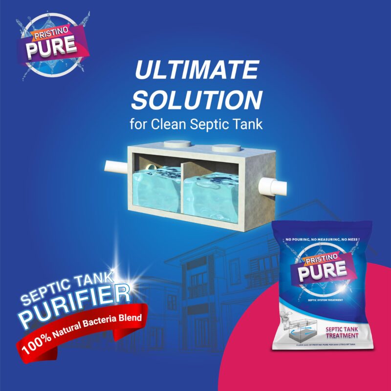 Pristino Pure Septic Tank Cleaner - 500gm | One pack for one-year maintenance| Clears Drains, Prevents Blockages, and Keeps Your Drain System Fresh and Clean! - Image 6