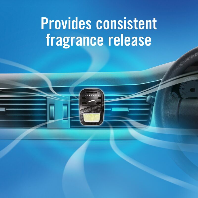 5x Ambi Pur Vanilla Bouquet Car Air Freshener Starter Kit Liquid (7.5ml each) - Pack of 5 - Image 6