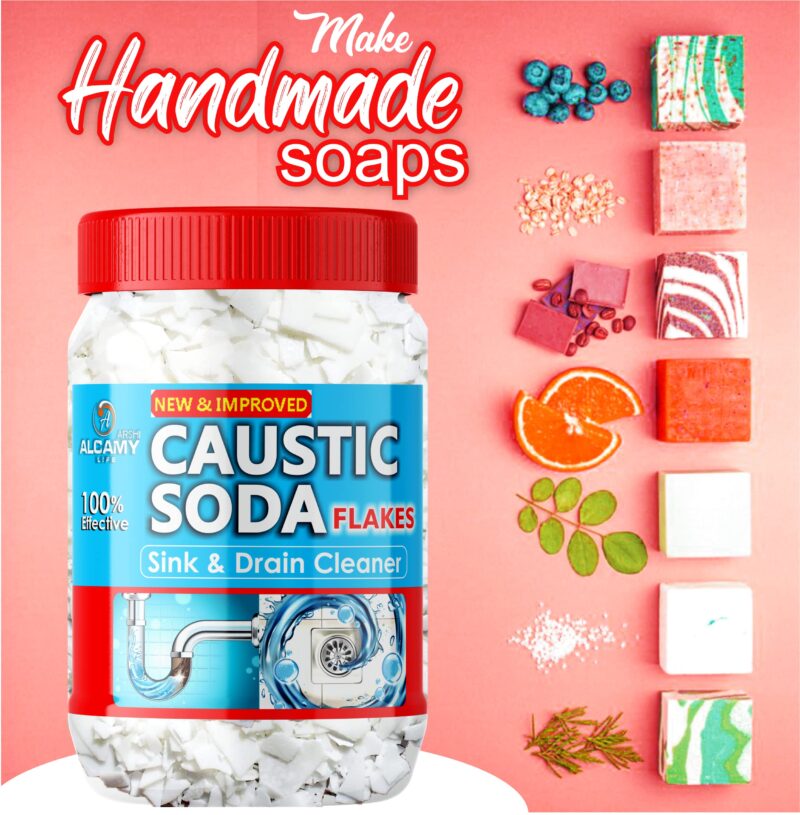 AAAL Caustic Soda Flakes 420gm | Chimney Cleaner, Pure & Powerful Drain Cleaner - Image 7