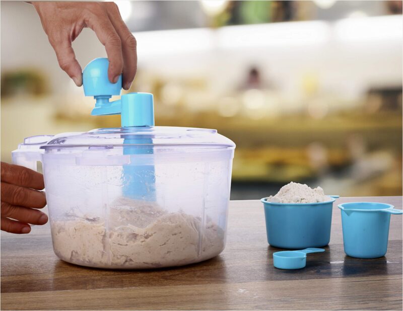 Crystal Plastic Atta Maker, Multicolour - Image 5