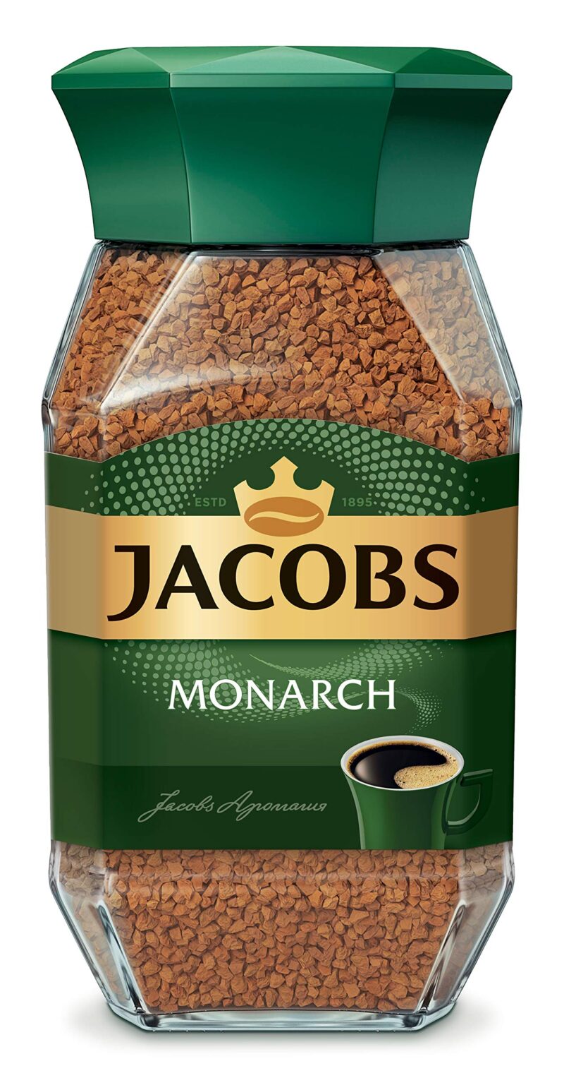 Jacobs Monarch Instant Coffee Bottle 190G, Ground - Image 2