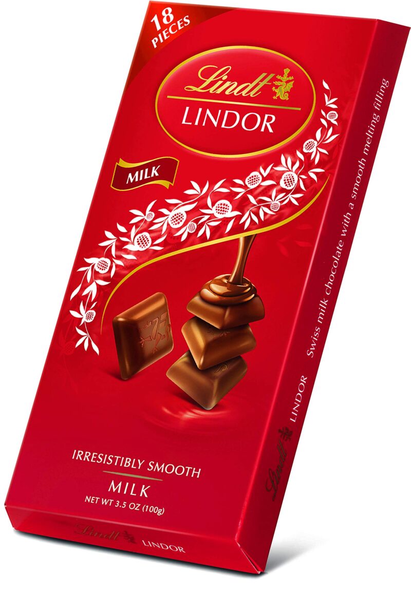 Lindt Lindor Irresistibly Smooth Milk Chocolate, 100 Grams - Image 2