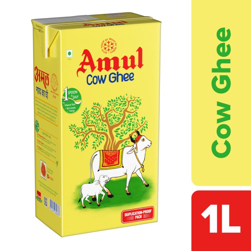 Amul Cow Ghee, 1 Liter Tetra Pk - Image 9