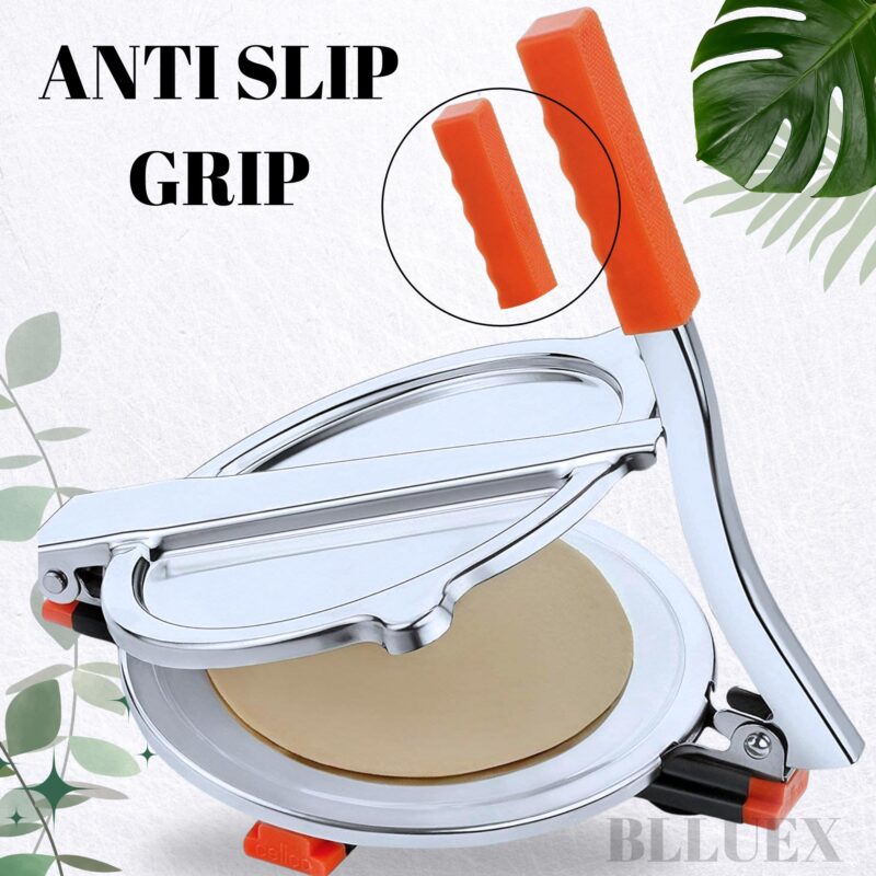 BLLUEX Premium Multi-Purpose 17cm Roti Maker,Manual Press for Chapati, Puri, Khakhra, Papad, Pathiri for Flatbread | Easy to Use HomeMade - Image 9