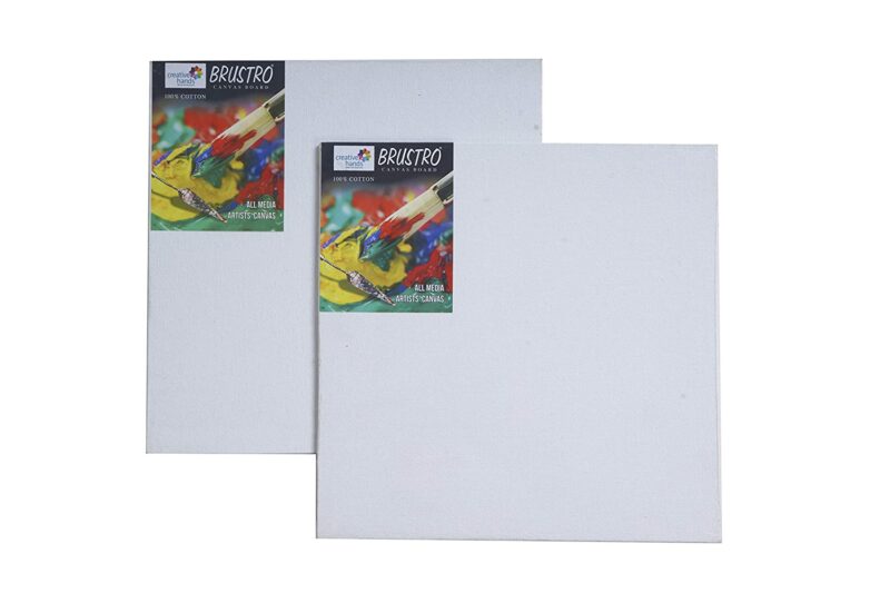Brustro Canvas Board Medium Grain 12"X16" (Pack of 2) - Image 5