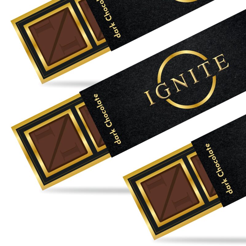 MBDH Wellness Ignite Chocolate Bars (1 Box) | Luxurious Dark Chocolate For Uplifting Mood & Vitality | Ideal For Men & Women,Vegetarian & Gluten-Free Delight, 60 Gram - Image 3