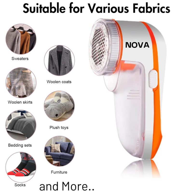 Nova Lint Remover for Clothes - Fabric Cleaner Tint and Dust Remover | 1 Year Warranty - Image 3