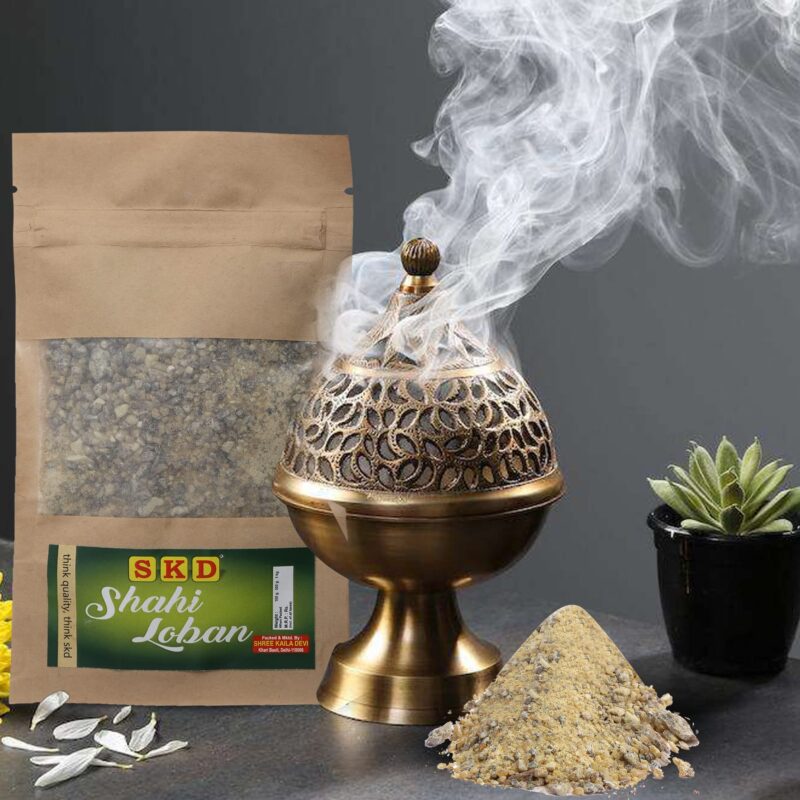 S K D Pure Original Loban-100Gm |100% Pure Loban for Hawan, Pooja, Meditation & Spiritual Activities |Original Loban-100Gm X 1 Pc - Image 3