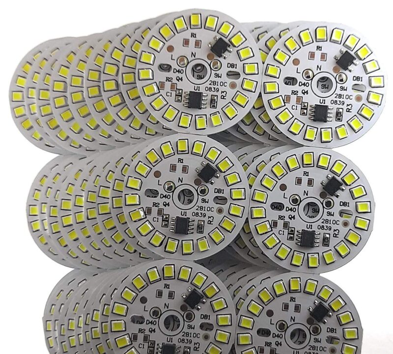 Niyati 9-Watts b22d LED Direct On Board Bulb, Pack of 20, Cool White