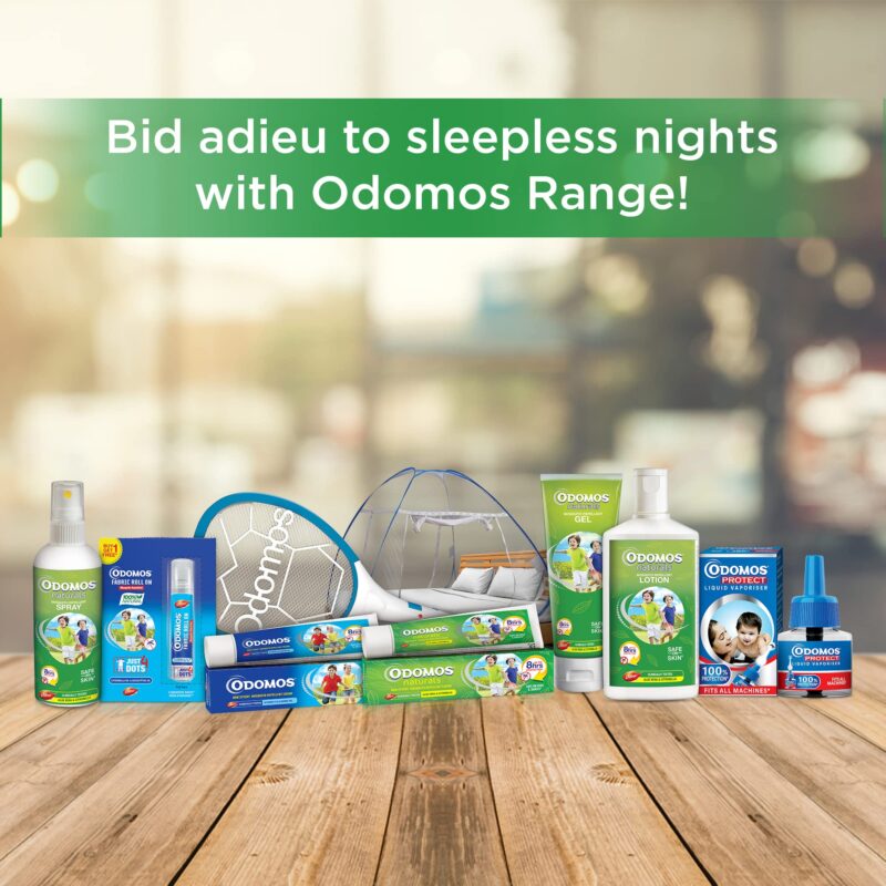 10x Odomos Naturals Non-Sticky Mosquito Repellent Cream - 100g each - Pack of 10 - Image 4