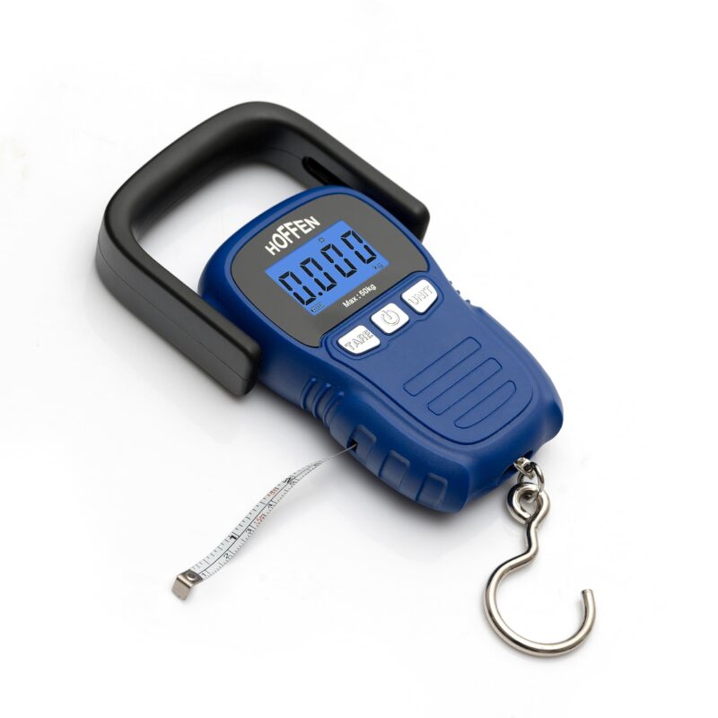 Hoffen Weight Machine for luggage, Easy to hold wide soft handle, 50 kg, Extra Strap and Pouch Included, Portable Digital weighing scale for gas cylinder, luggage, suitcase and bag for travel - Image 5