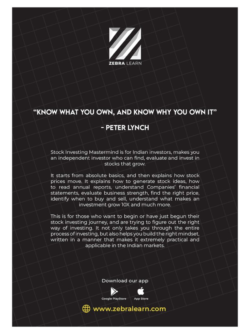 Stock Investing Mastermind Beginners Handbook to Winning the Stock Market | Learn Fundamental Analysis Investing Strategies | Especially for Beginners, Students, Indian Retail Investor | ZebraLearn - Image 2