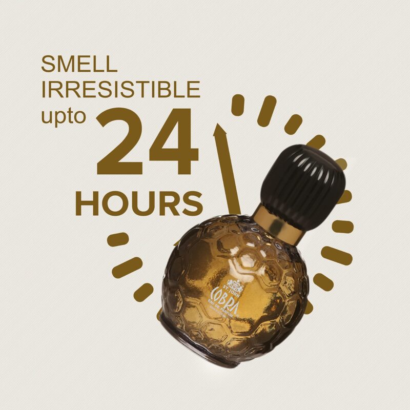 ST. JOHN COBRA Long Lasting Good Fragrance Perfume with Limited Edition EAU DE PARFUM For Men, 60Ml - Pack Of 4 - Image 2