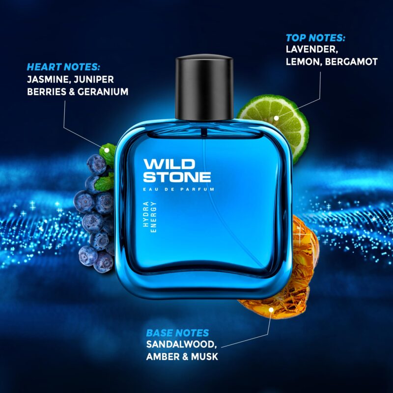 Wild Stone Hydra Energy Perfume for Men, 50ml - Image 4