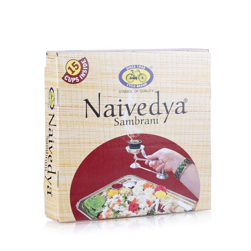 Cycle Pure Naivedya Sambrani Dhoop Cups for Pooja (45 pcs) | Havan Cups for Pooja, Home & Festivals | Natural Guggal Dhoop Original | Dhoop Cones | Pack of 3 (15 Cups/Pack + 1 Burner Plate/Pack) - Image 6