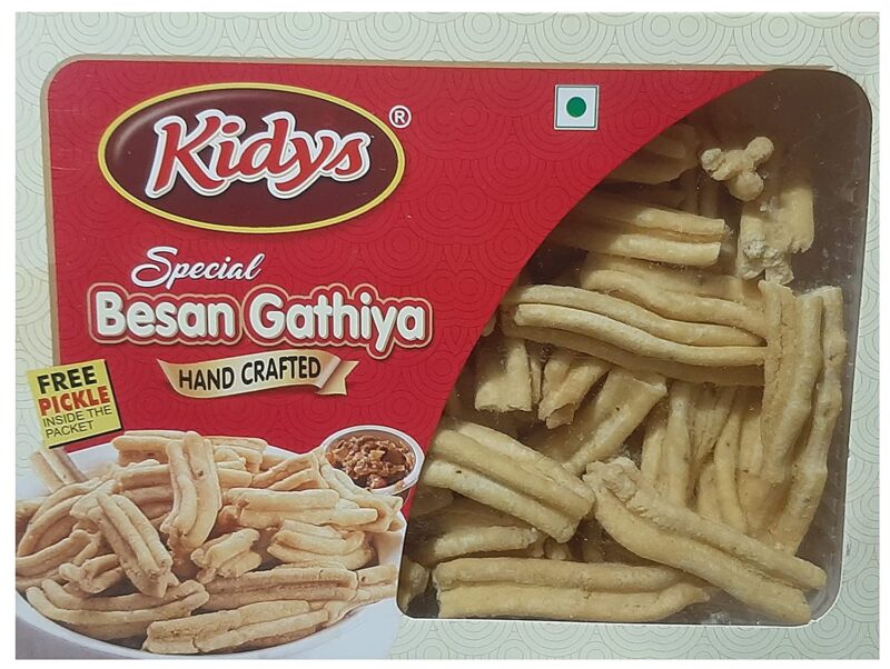 Kidys Special Besan Gathiya Hand Crafted, 250G