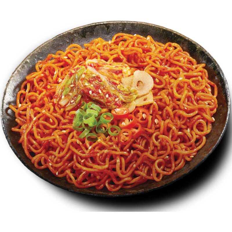 Geki Hot & Spicy Instant Noodles Korean Veg Flavour, 80 g (Pack of 4) - Image 5