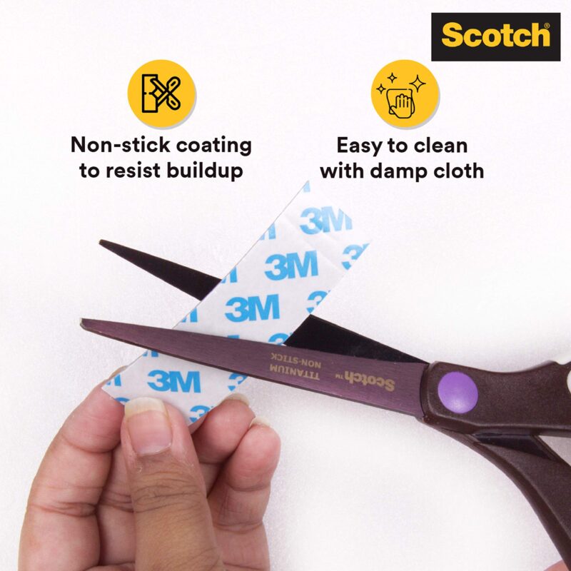Scotch Non-Stick Scissor (Dark Brown) - Image 2