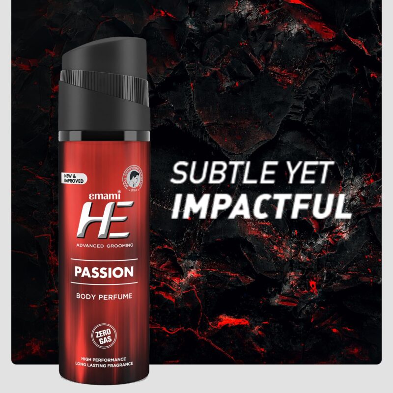 Emami HE Advanced Grooming Passion Body Perfume - Image 3