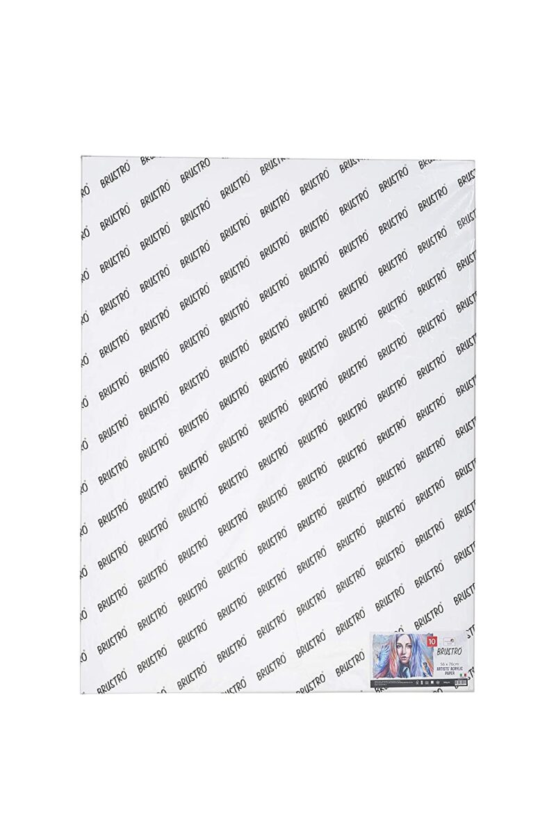Brustro Artists' Acrylic Paper 400 Gsm 56 x 76 cm (10 Sheets)
