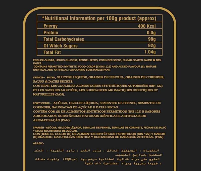 4x CandySaga Paan Corner Paan Flavoured Candy (Packet) (Pack Of 4) - 1860 Gram - Image 3