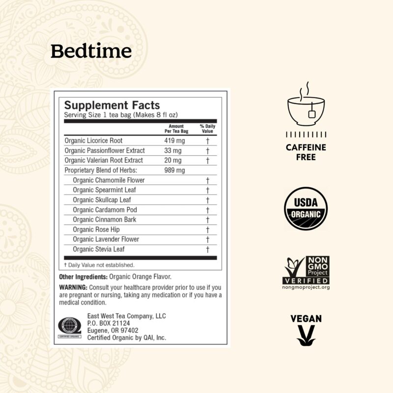 Yogi Bedtime Tea, 16 Tea Bags (Pack of 6) - Image 5