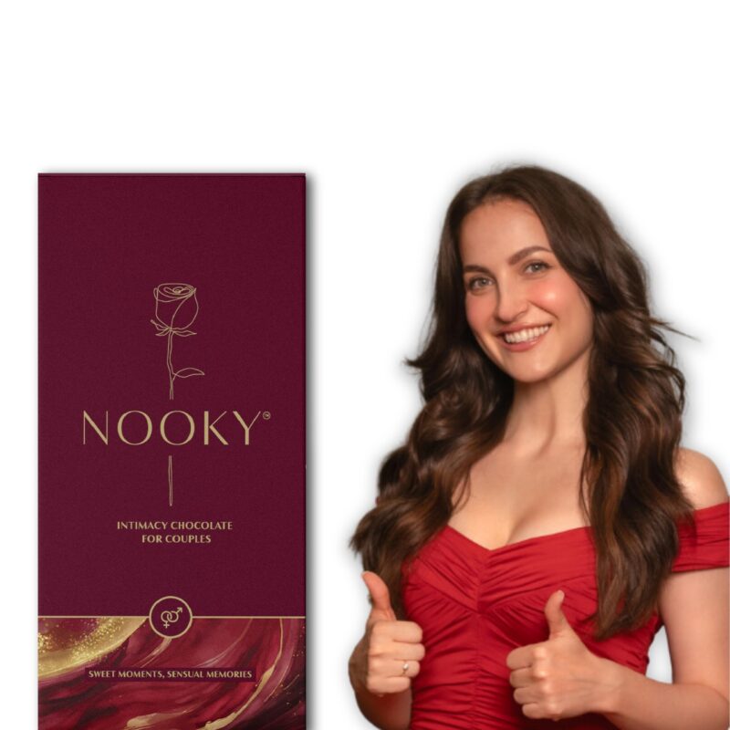 Nooky Dark Chocolate Romance Bundle for Men and Women – A Thoughtfully Curated Set to Enhance Mood and Celebrate Anniversaries, Honeymoons, Valentine’s Day, or Romantic Date Nights 3 in 1 - Image 7