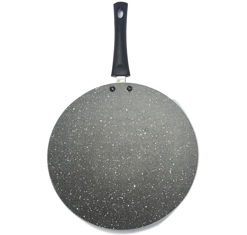 Senora Hammerton Coated Nonstick Concave Tawa 280 MM I PFOA Free I Induction Bottom I 100% Pure & Toxin-Free I Food Grade Surface I Gas Stove Compatible