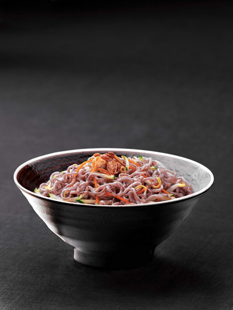 Koka Purple Wheat Noodles Aglio Olio Flavor 60g (Pack of 5) "(HALAL Certified)" - Image 3