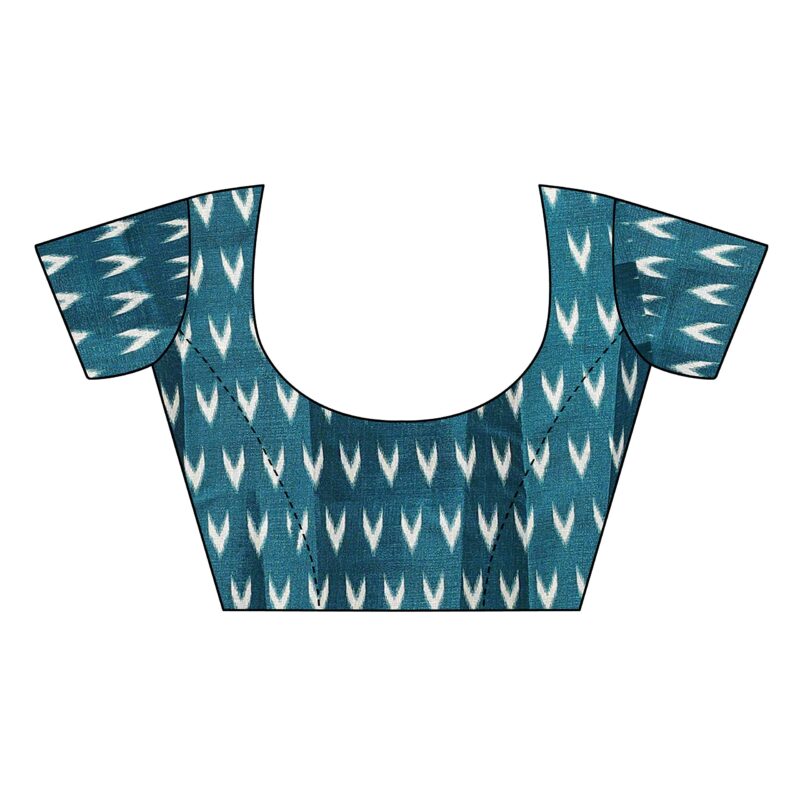 Shubhisha Fashion Women's Art Silk Saree with Blouse Piece (INSTA RAMA_Rama_Free Size_Rama) - Image 2