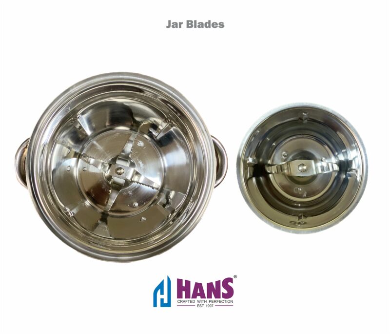 HANS Dominar X 1800 Watts 2.5 HP Commercial Mixer Grinder With 2 Jar Heavy Duty Color White - Image 2