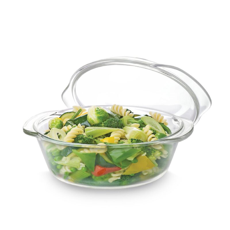 Angelica Round Casserole With Lid, 750ml - Image 2
