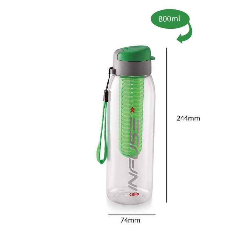 Green|Infuse Water Bottle 800 ml / 800 ml