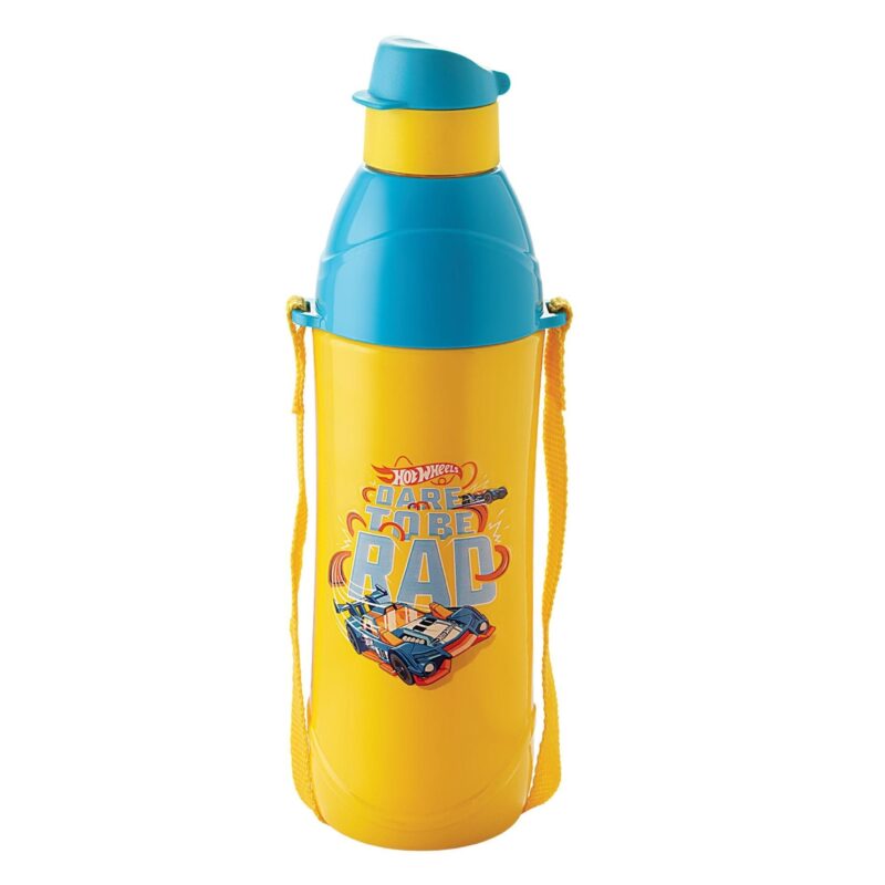 Yellow|Puro Junior 600 Cold Insulated Kids Water Bottle, 470ml / 470ml