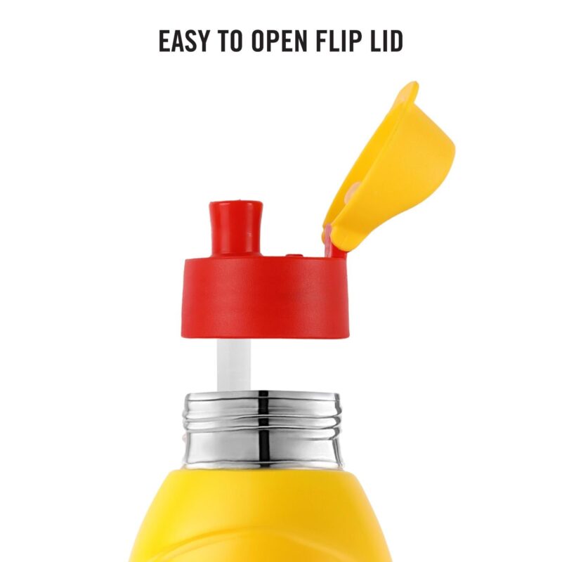 Puro Steel-X Kids Zee 600 Cold Insulated Water Bottle, 540ml - Image 6