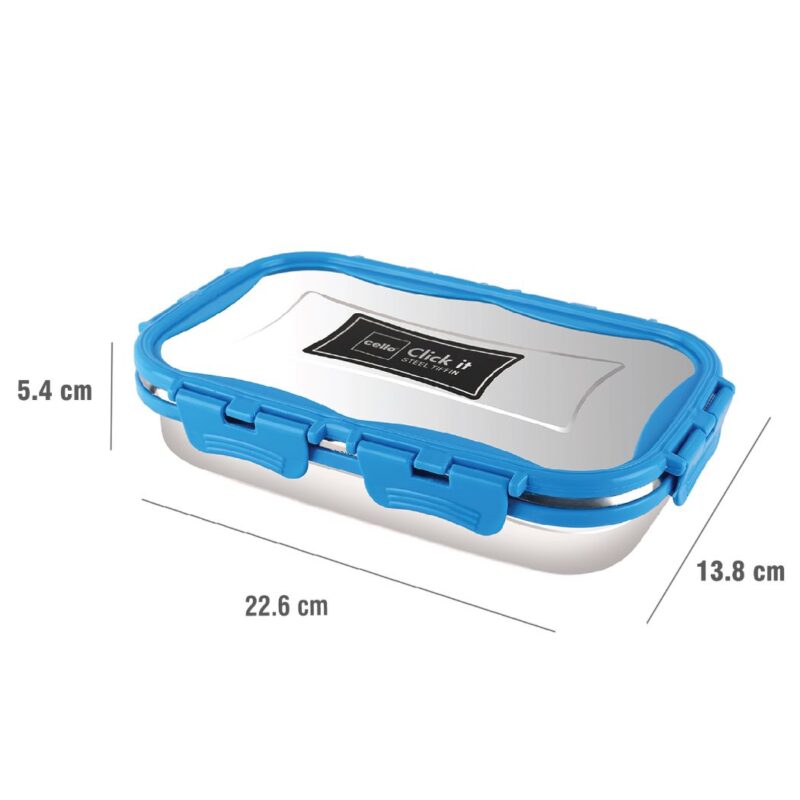 Click It Stainless Steel Lunch Box, Big - Image 9