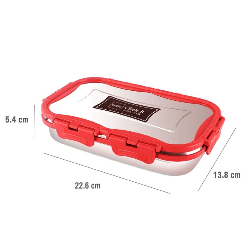 Click It Stainless Steel Lunch Box, Big - Image 10