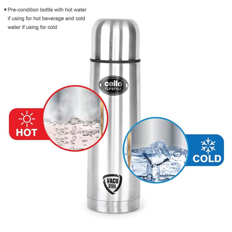 Flipstyle Flask, Vacusteel Water Bottle, 1000ml - Image 7