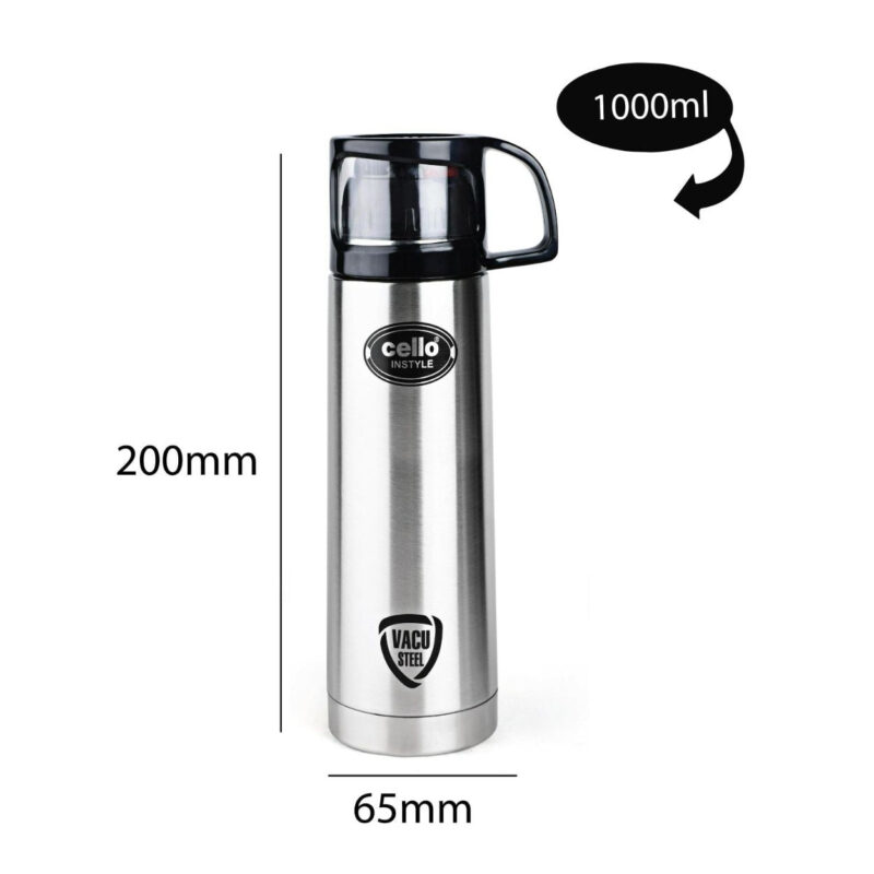 Instyle Flask, Vacusteel Water Bottle, 1000ml - Image 12