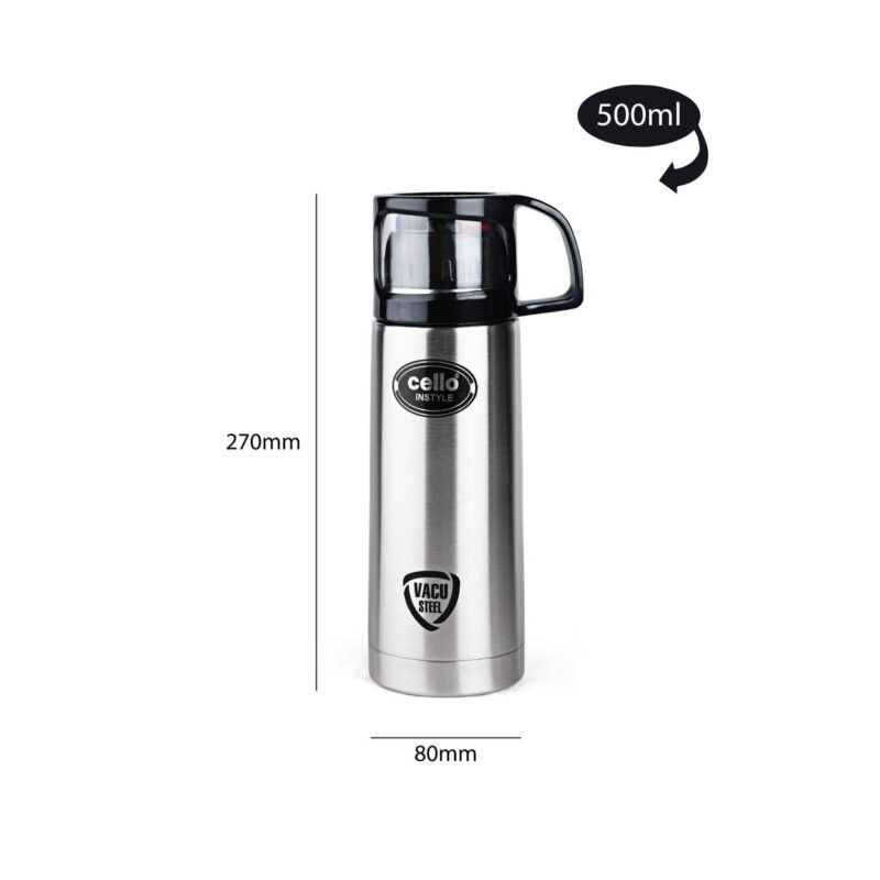 Instyle Flask, Vacusteel Water Bottle, 500ml - Image 11