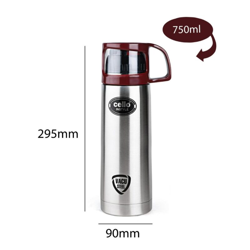 Instyle Flask, Vacusteel Water Bottle, 750ml - Image 11
