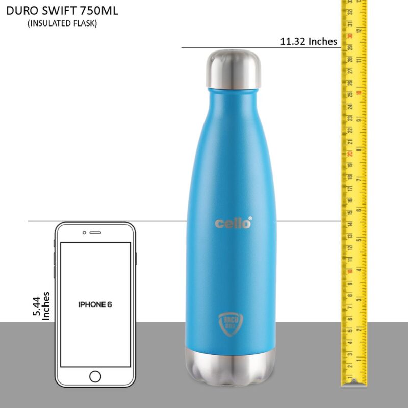 Duro Swift Flask, Vacusteel Water Bottle, 750ml - Image 22