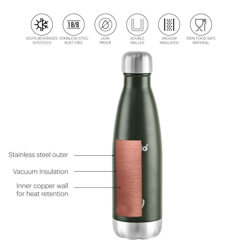 Duro Swift Flask, Vacusteel Water Bottle, 750ml - Image 11