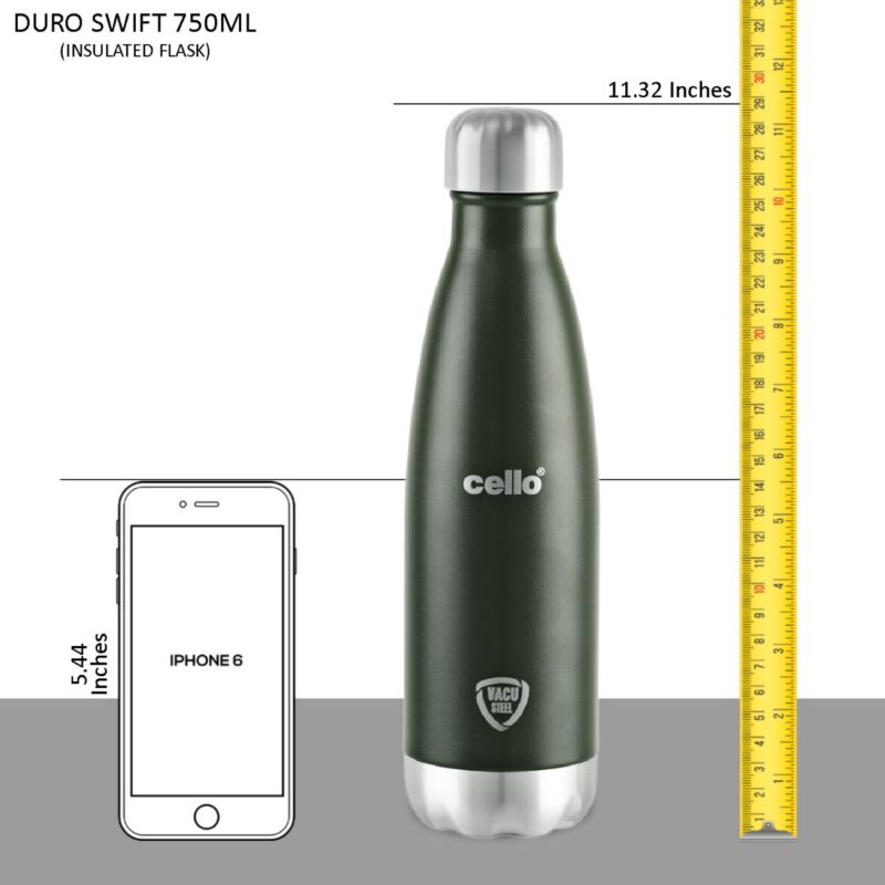 Duro Swift Flask, Vacusteel Water Bottle, 750ml - Image 23
