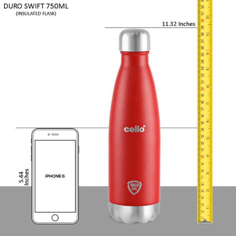 Duro Swift Flask, Vacusteel Water Bottle, 750ml - Image 24