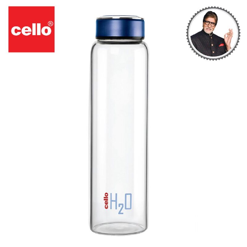 H2O Borosilicate Glass Water Bottle, 1000ml - Image 17