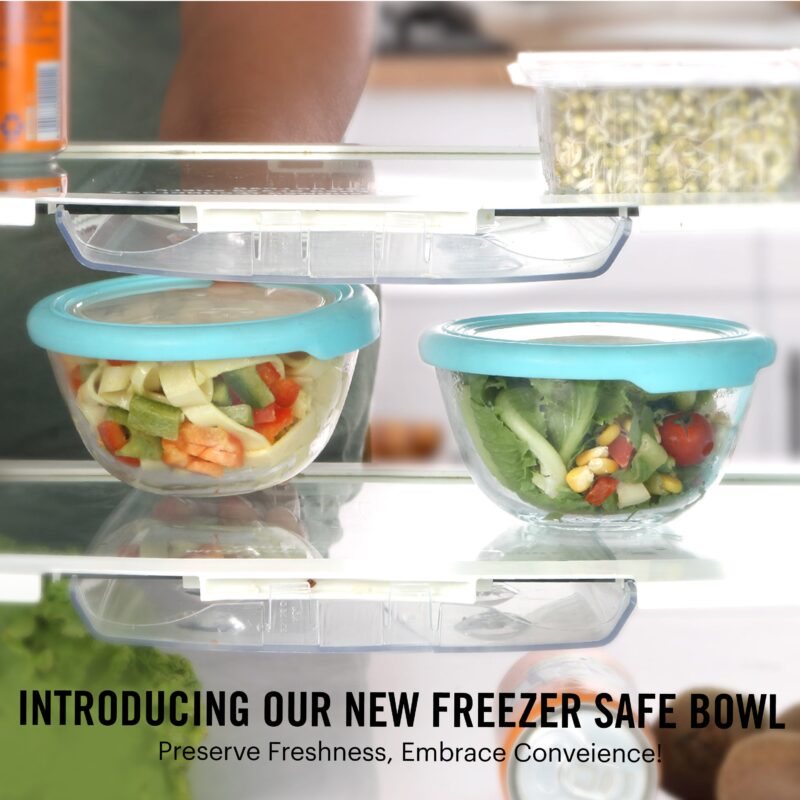 Ornella Glass Mixing Bowl Set, Set of 2 - Image 9